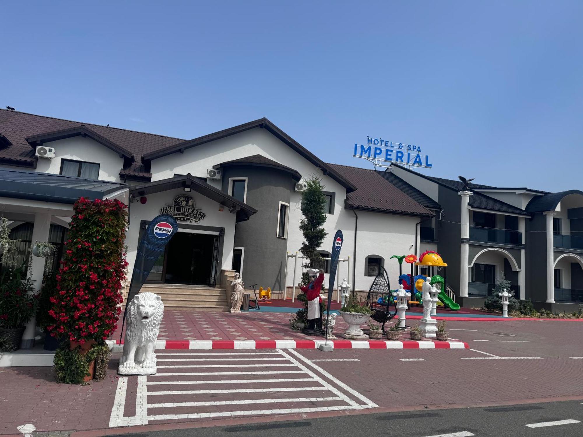 Hanul Domnesc Imperial Hotel & Spa Călan Buitenkant foto