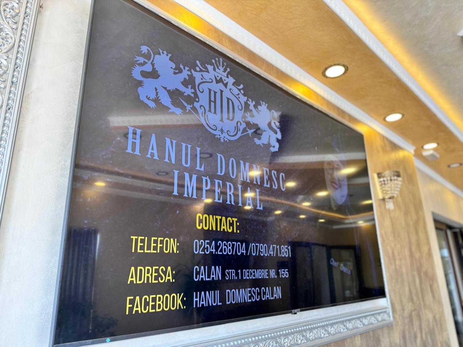 Hanul Domnesc Imperial Hotel & Spa Călan Buitenkant foto